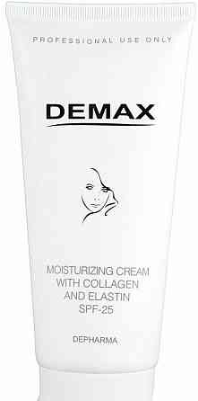 Увлажняющий дневной крем с коллагеном и эластином SPF 25 Moisturizing Cream SPF 25 Demax 150 мл Днепр