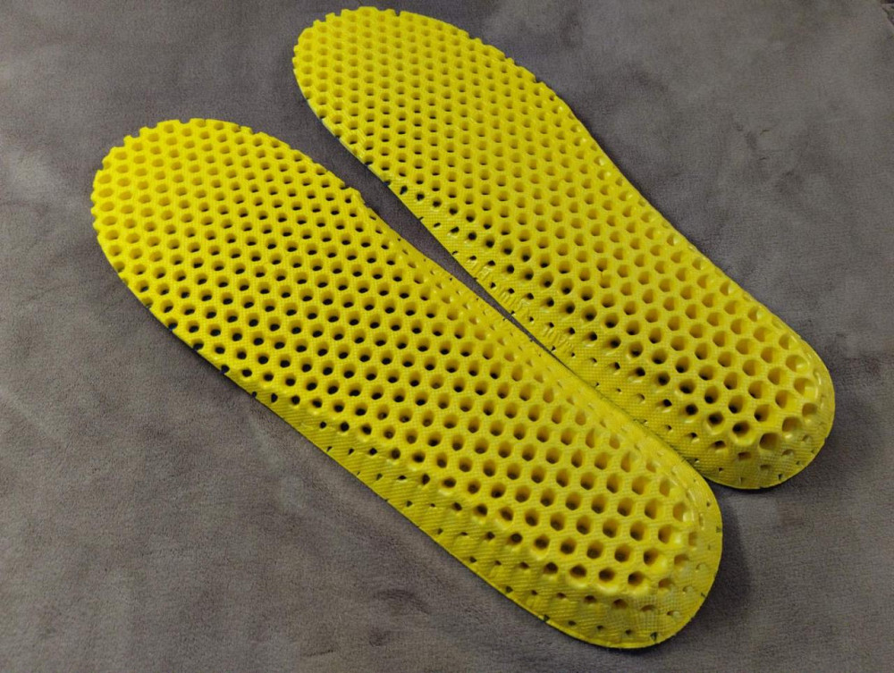 Устілка, устілка спортивна, що амортизує, обрізна стільники, синій колір Insoles Health Харків - фото 4