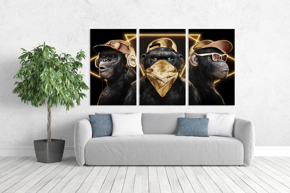 Модульная картина в гостиную / спальню    Мавпи    ART-031_3A 100х150 см Киев - изображение 2