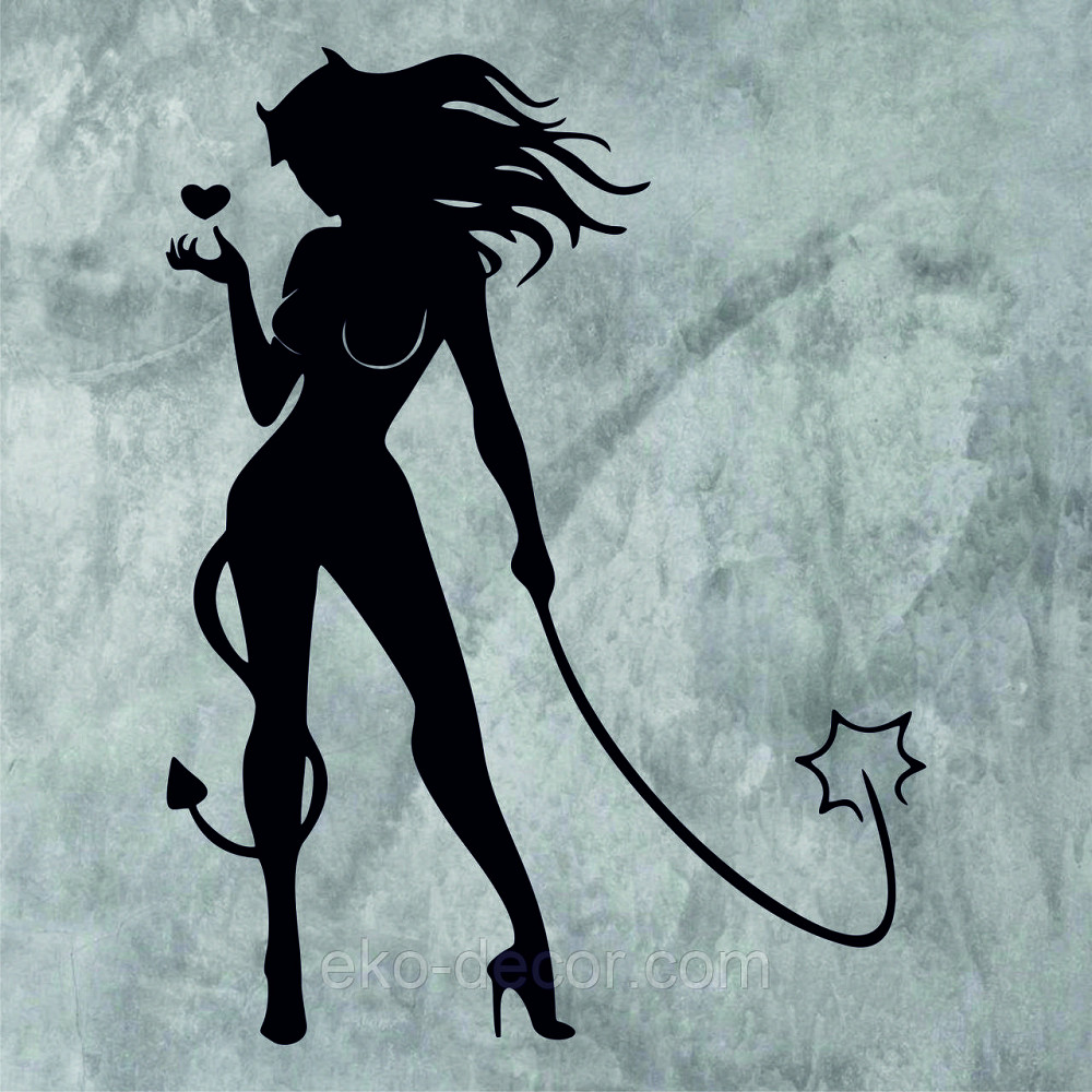 Декоративное настенное Панно «Дьяволица», Декор на стену Киев - изображение 8