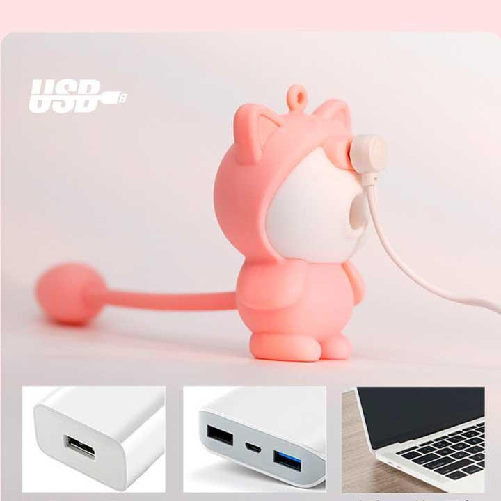 Подвійний вакуумний вібратор Otouch Cici Kity 20 режимів вібрації Вінниця - фото 7