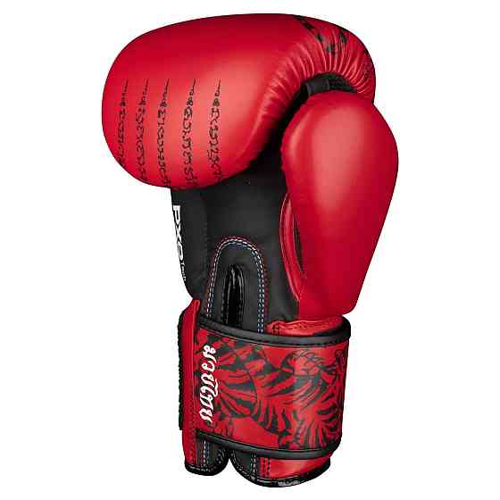 Боксерські рукавиці Phantom Muay Thai Red 12 унцій (бинти в подарунок) Каменское