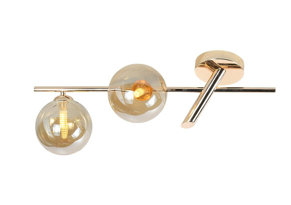 Люстра декоративна VALESO BX84015-2 GD на 2 плафони Коломия - фото 1