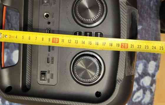 Большая блютуз колонка 40 w с микрофоном и RGB подсветкой. Харьков