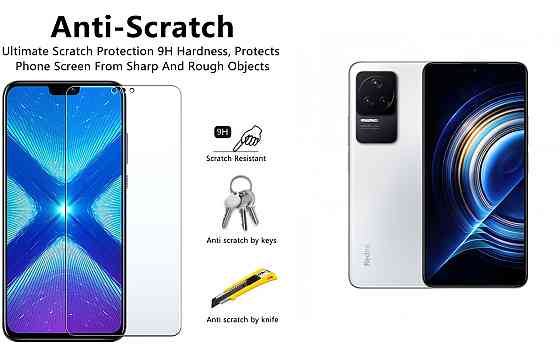 Защитное стекло NeoGlass для Xiaomi Redmi K50 – ультрапрозрачное и устойчивое Киев