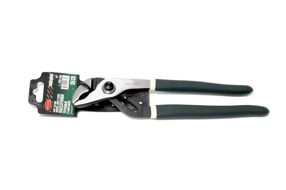 Пасатижі переставні з кнопкою фіксації 12 "-300мм, на пластиковому тримачі Одеса - фото 1