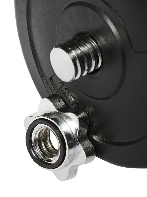 Комплект HARD 142 кг | Штанга складальна 2 м пряма + Гантелі 45 см розбірні Київ - фото 8