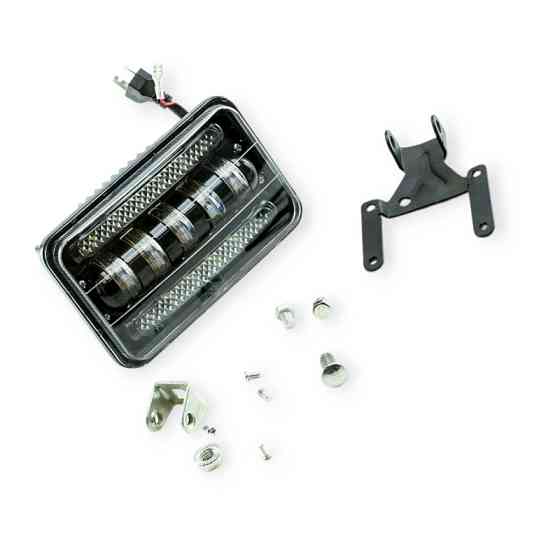 Фара LED прямоугольная 170х110х60 (Д В Ш) 50W ближний CREE, ДХО дополнительная Мукачево