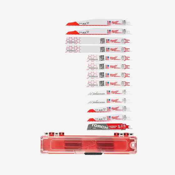 Набор полотен для сабельной пилы SAWZALL MILWAUKEE, (13шт) Одесса