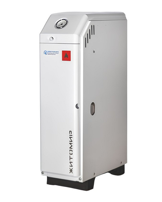 Котел газовий АТЕМ Житомир-3 КС-Г-012 СН димохідний підлоговий 12 кВт одноконтурний 120 м2 італійська автоматика задній димохід Тернопіль - фото 1