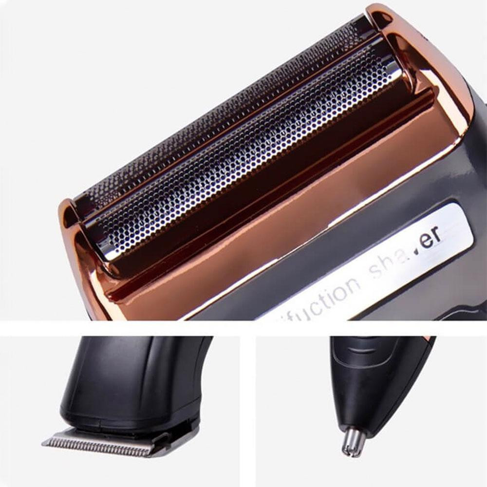 Электробритва триммер 3в1 Geemy GM 595 / Машинка для стрижки волос и бороды / Аккумуляторный триммер для носа Киев - изображение 8