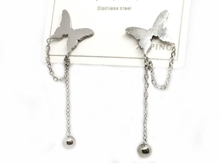 Сережки жіночі Метелики XuPing Київ - фото 1