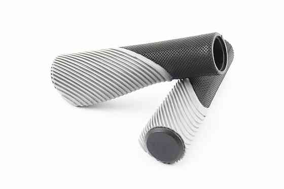 Ручки керма 135мм, ергономічні, чорно-сірі CR-G303 Киев