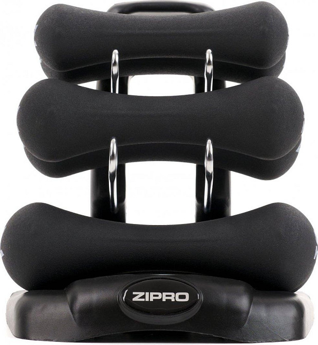 Набор неопреновых гантелей Zipro весом 9 кг Киев - изображение 3