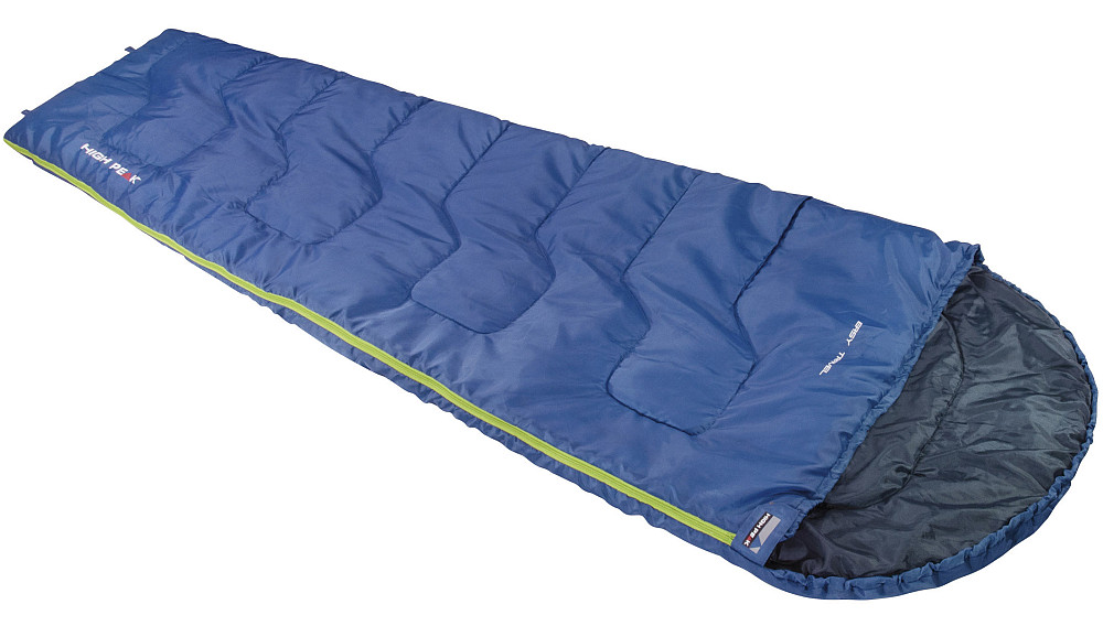 Спальный мешок High Peak Easy Travel/+12°C Синий/Темно-синий Левый (20090) Киев - изображение 1