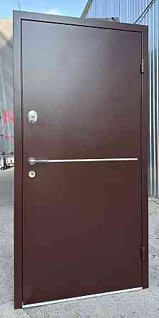 Двері вуличні Redfort, модель Блейд RAL 8017, комплектація Оптима плюс Метал/МДФ (2 контури) Київ