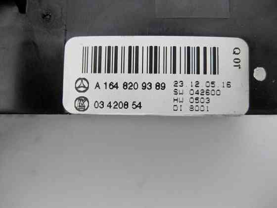 Mercedes-Benz  A1648209389 9174 Задній блок керування кліматом ML W164 R-Class W251 Одеса