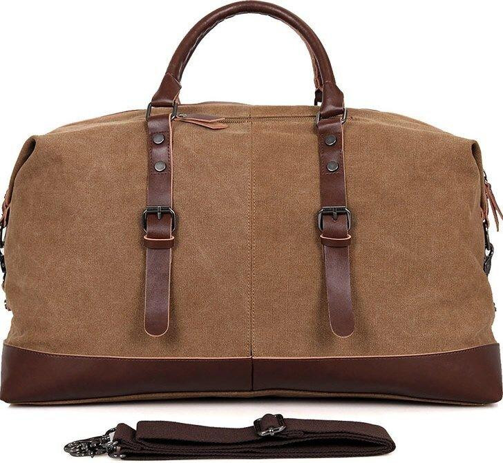 Сумка дорожня Коричнева (Vintage) Київ - фото 5