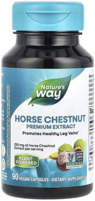 Экстракт конского каштана Nature's Way Horse Chestnut 90 вег капс Киев - изображение 1