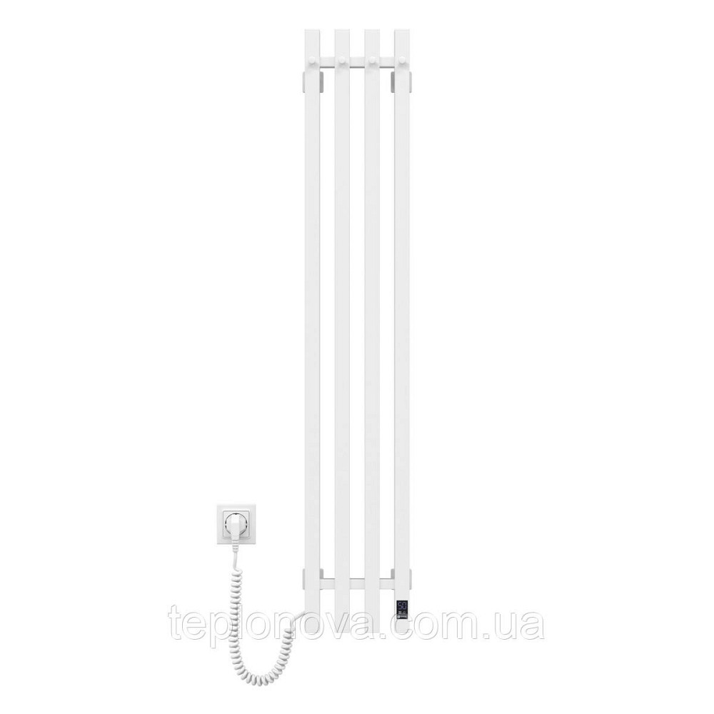 Сушарка для рушників електрична Navin Levante 210х1200 Sensor ліва, білий оксамит Чернівці - фото 2