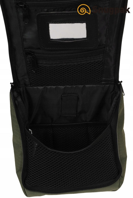 Туристична Косметичка - Сумка із дзеркалом для приналежностей Snugpak "Essential Wash Bag" Olive Нововолинськ - фото 8