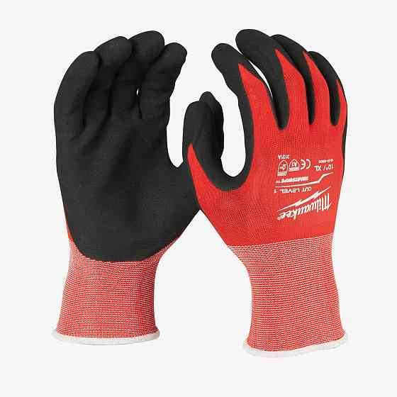 Рукавиці MILWAUKEE з опором порізам 1/A рівня, 10/XL Одеса