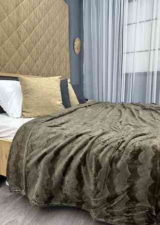 Плед-покривало 200х230 см (+-5см) Хакі (87-252) Київ