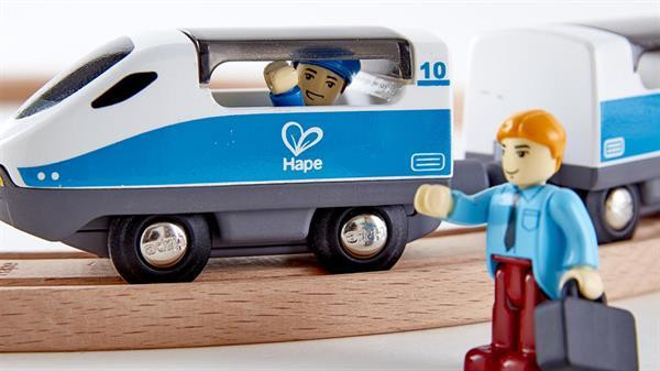 Іграшкова залізниця Hape дерев'яна 26 ел. (E3729) Харків - фото 9