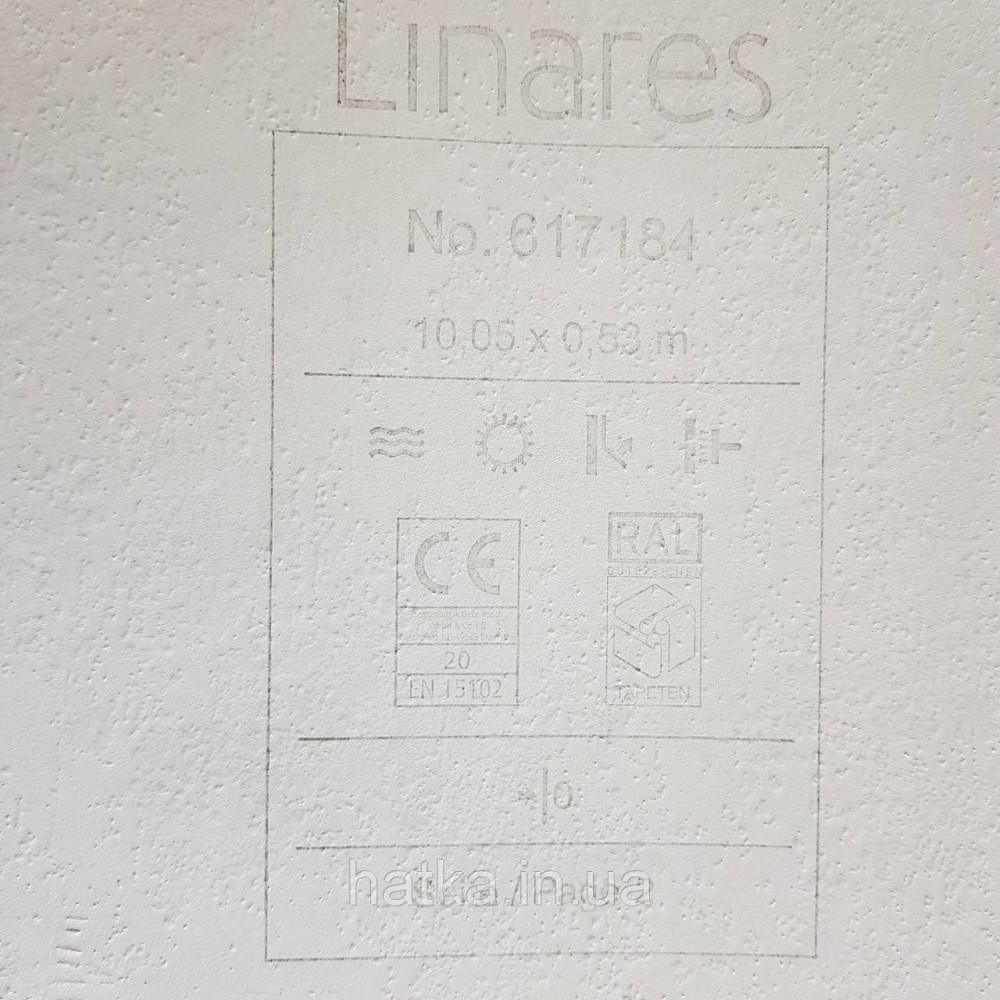 Шпалери вінілові на флізелін Rasch Linares 0.53х10 однотонні ефект потертості зелені смарагдові 617184 Київ - фото 4