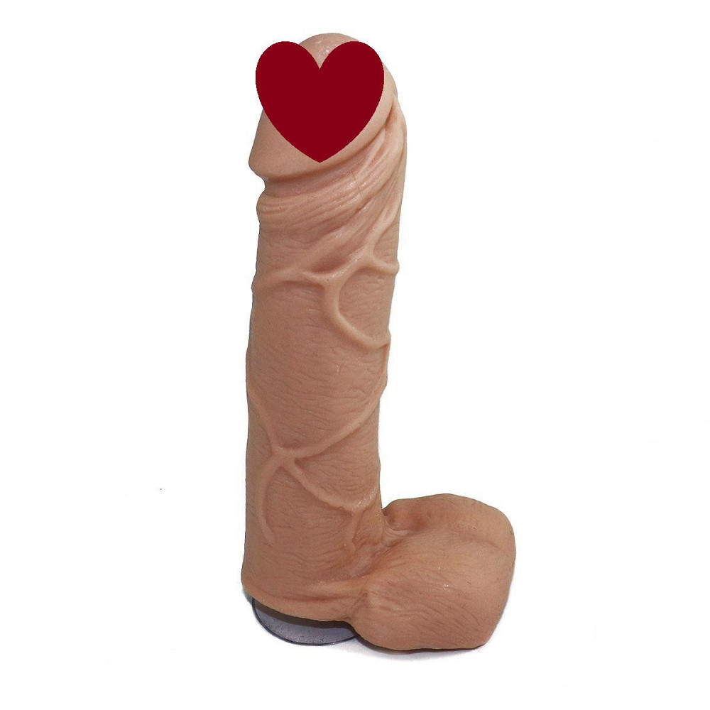 Крафтовое мыло-член с присоской Чистий Кайф Brown size L, натуральное Sex Aura Киев - изображение 1