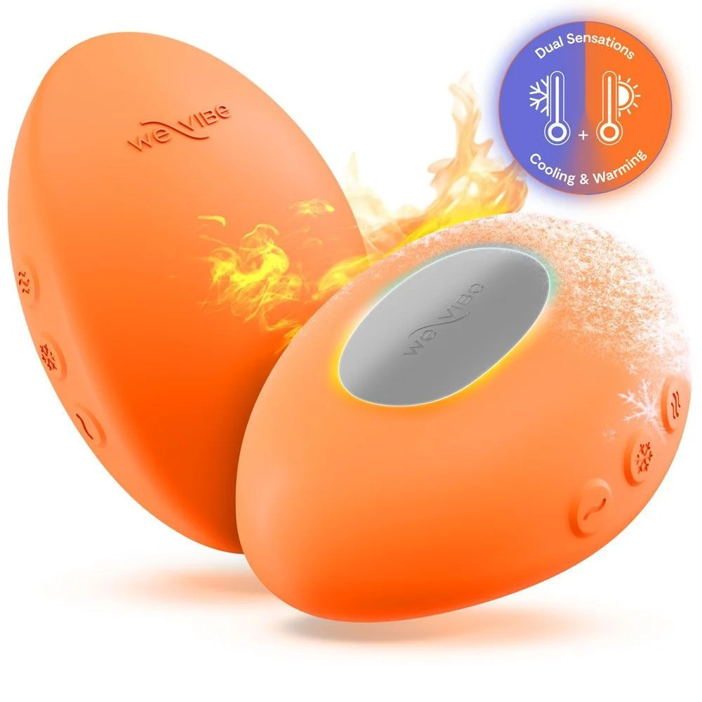 Клиторальный вибратор We-Vibe Temp Tangerine с функцией нагрева и охлаждения, оранжевый Sex Aura Киев - изображение 2