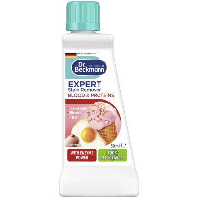 Засіб для видалення плям Dr. Beckmann Експерт Кров та білкові плями 50 мл (4008455004013/4008455589213) Вінниця - фото 1