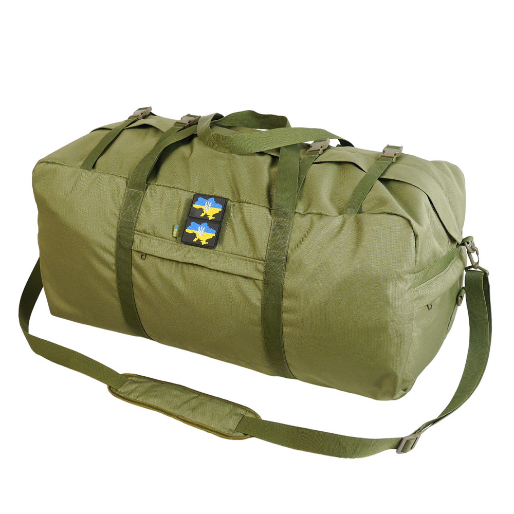 Сумка тактична Kiborg Military bag 130L Оlive. Транспортна сумка військова, армійська сумка на 130 літрів Київ - фото 1