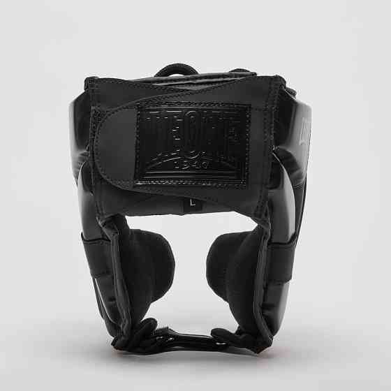 Боксерський шолом Leone CS435 BLACK Edition L (капа у комплекті) Каменское