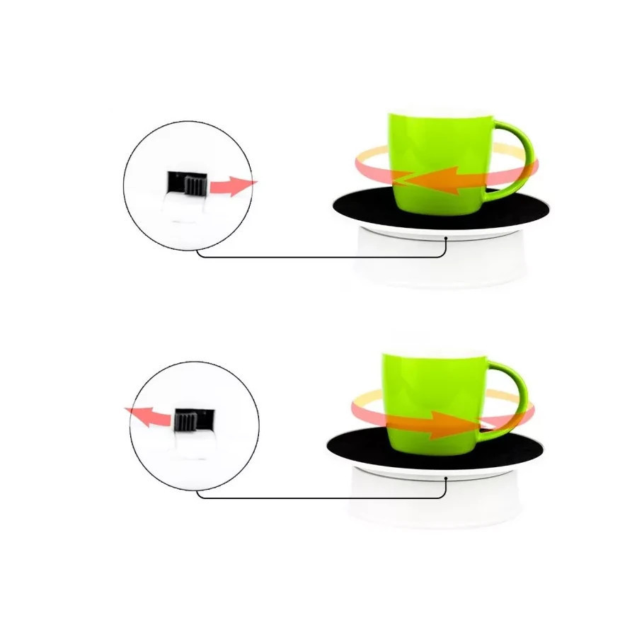 Предметний стіл поворотний 20см для фото-відеозйомки білий Puluz DCA0871W Київ - фото 3