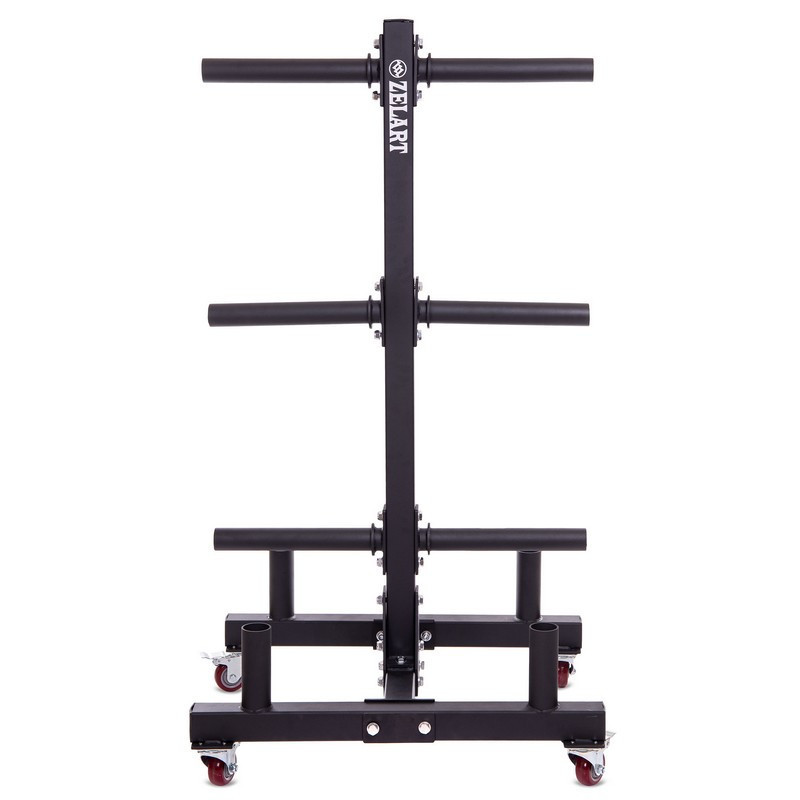 Стійка для млинців (дисків) і грифів 50мм пересувна Zelart-2273 Київ - фото 2