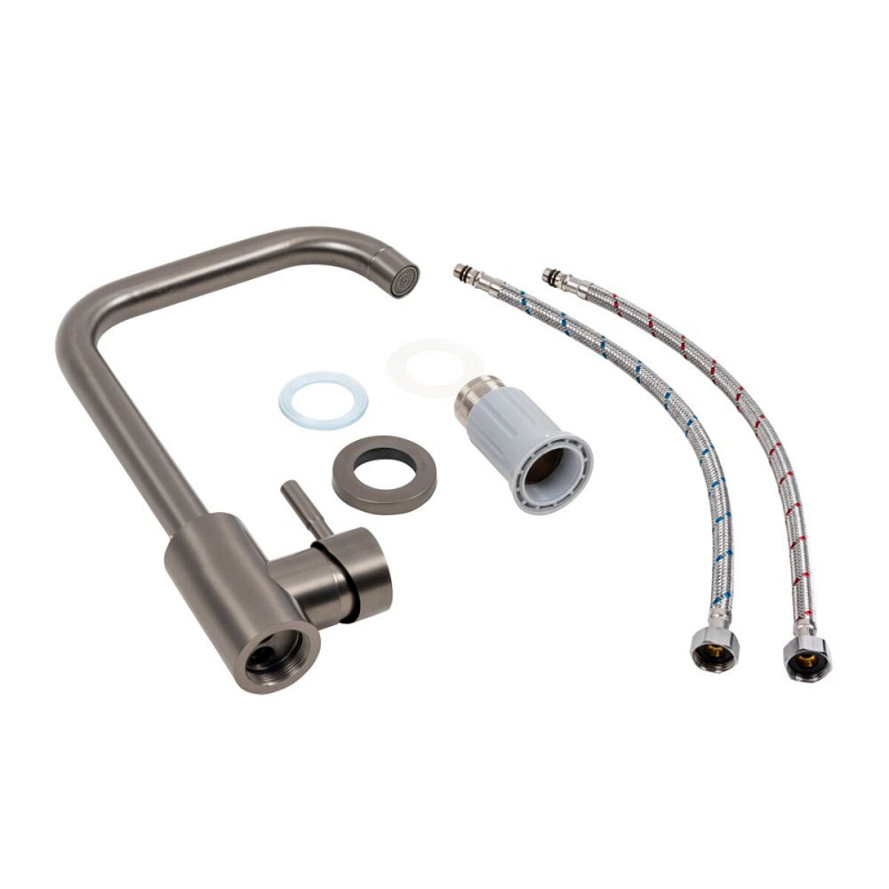 VALESO Кухонний змішувач VALESO FC-5 PVD чорний Коломыя - изображение 2