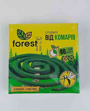 Спіралі від комарів Forest 10 шт (1 шт.) Харків