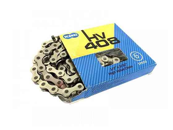 Ланцюг для велосипеда гірський HV408 1/2 x3/32 116 зв.Silver/Silver ТМ KELB.BIKE Solmir Київ