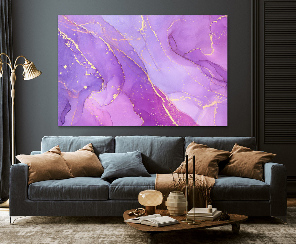 Картина полотно у вітальню / спальню    Абстракція      MLP_265 ( 60х30см ) 80x120 см Київ - фото 3