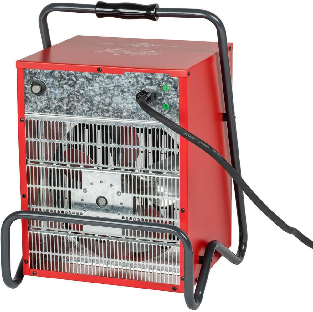 Тепловентилятор электрический Eurom EK9002 9000W IP24 380В термостат доохлаждения Днепр - изображение 3