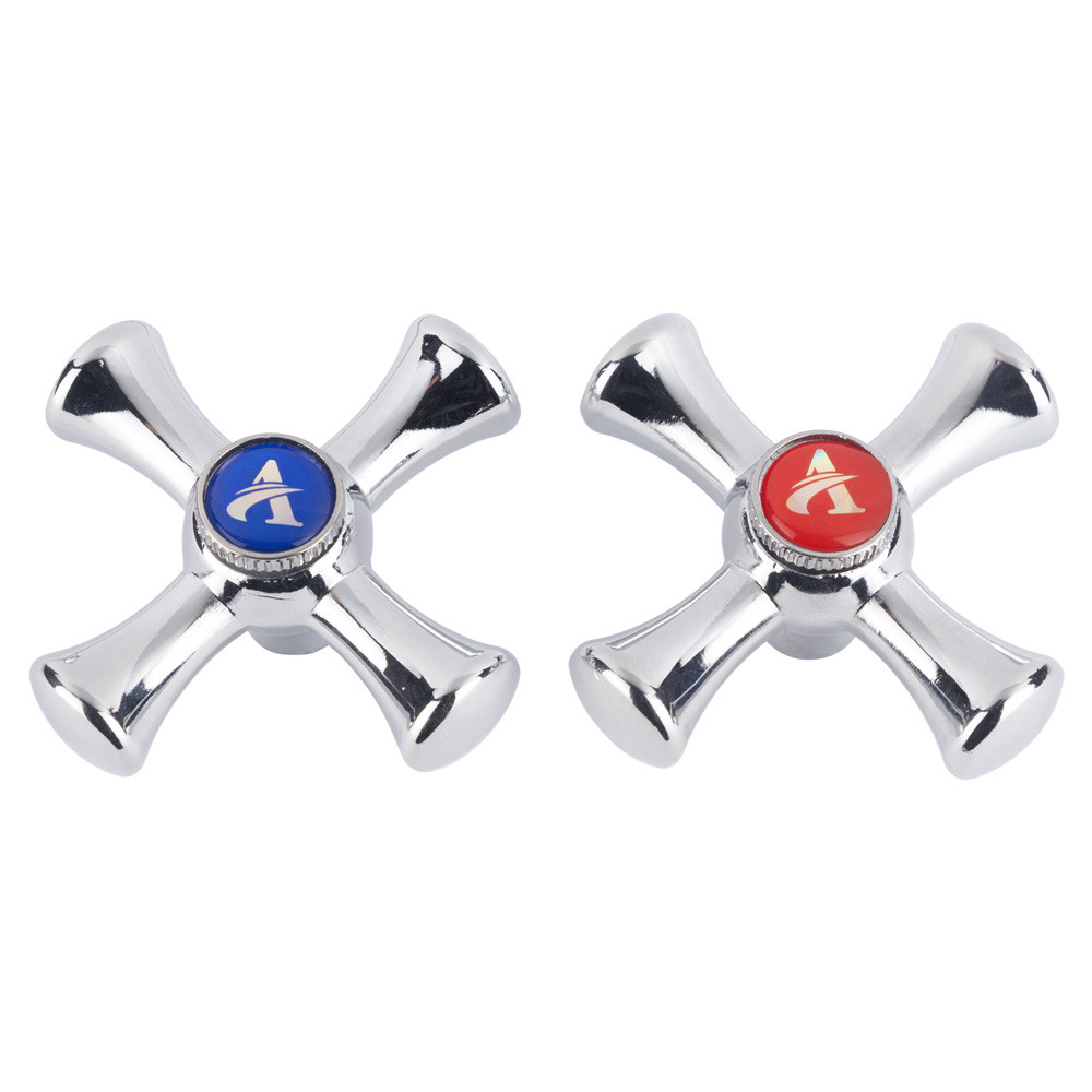 AQUATICA Ручка 1/2" для двухвентильного смесителя (55A) 2шт в комплекте AQUATICA (XL-2442) Киев - изображение 1