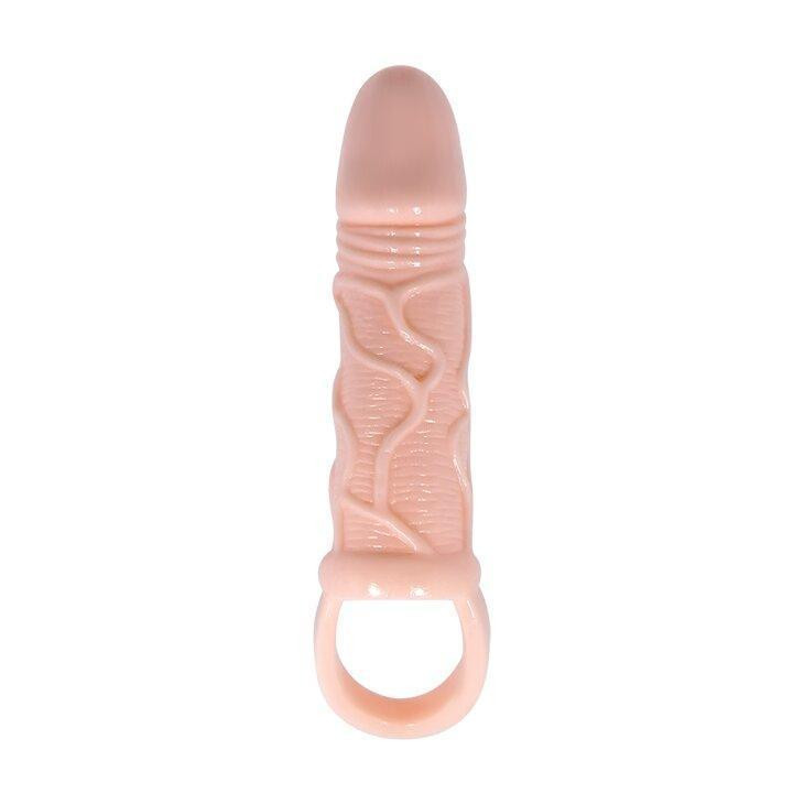 Насадка на пенис BAILE Man Extension Vibrating Sex Aura Киев - изображение 3