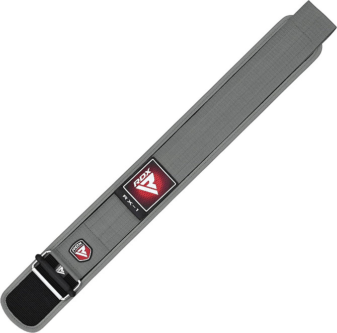 Пояс для важкої атлетики RDX RX1 Weight Lifting Belt Grey S Каменское - изображение 7