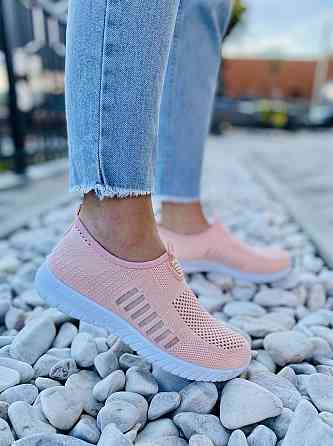 Fashion Жіночі сліпони рожеві FASHION 308-307 весна-літо / Мокасини сітка літні р. 39 Коломия