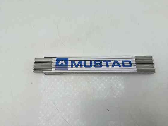 Складаний метр Mustad (2 метри) — Професійний вимірювальний інструмент Луцьк