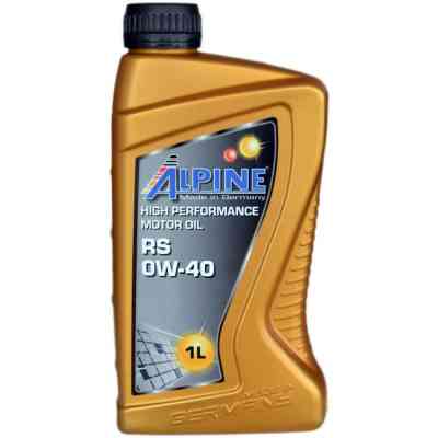 Моторное масло Alpine 0W-40 RS 1л (0225-1) Винница