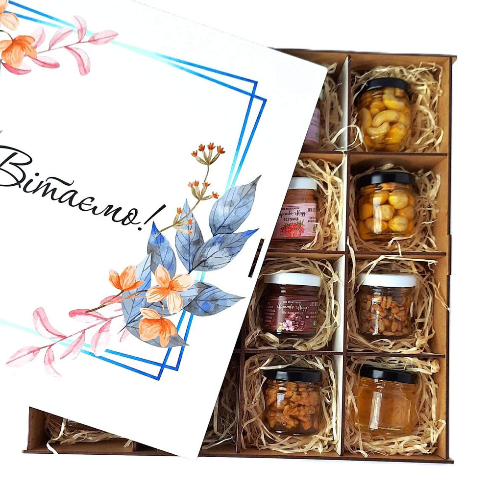 Ексклюзивний подарунок для чоловіка на день народження. Велика коробочка корисних солодощів. Одеса - фото 6