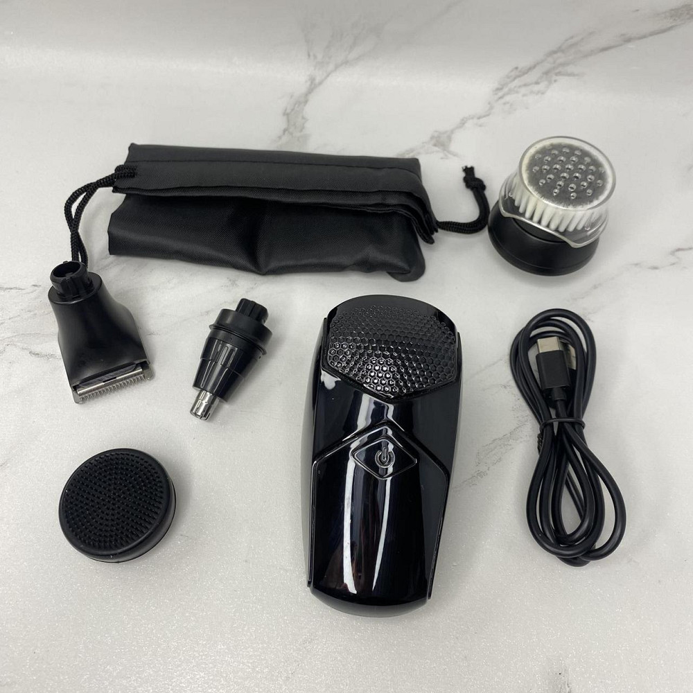 Б/В Чоловіча електробритва JIMSTER  IPX7, USB Type-C, LED-дисплей, тример для носа та вух, до 90 хв роботи Київ - фото 1