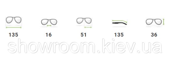 Жіноча брендова оправа BRB 25129 Київ
